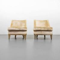Pair of Lounge Chairs, Manner of James Mont - Sold for $5,625 on 01-17-2015 (Lot 11).jpg